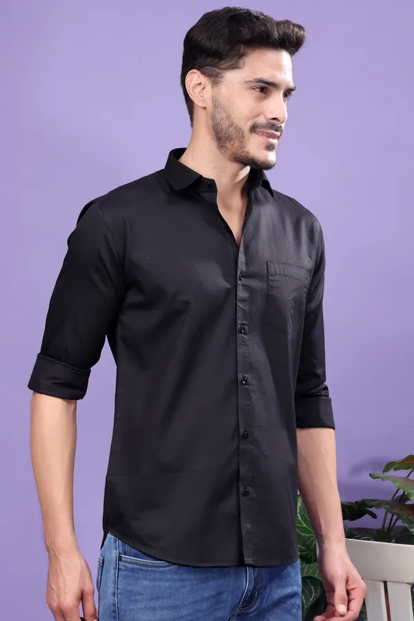 Black_Slim_Fit_Shirts_For_Men