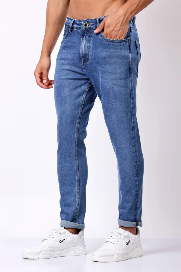 Light_Blue_Ankle_Fit_Jeans_For_Men