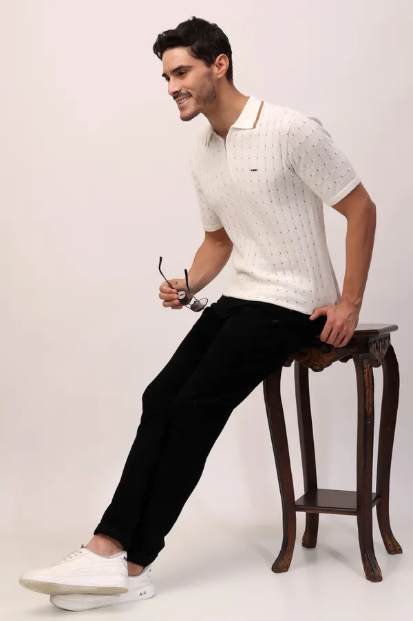 Cream_Comfort_Zone_T-shirt_For_Men