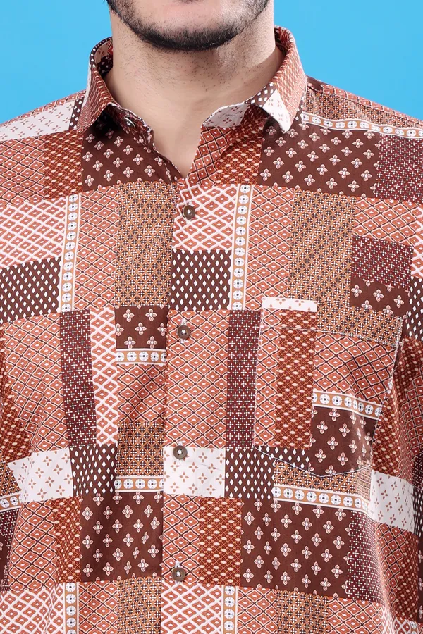 Beige_Slim_Fit_Shirts_For_Men