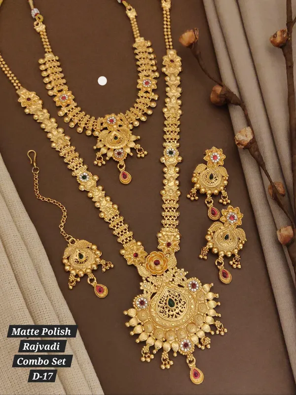 Gold_Plated_Combo_Necklace_Set_For_Women