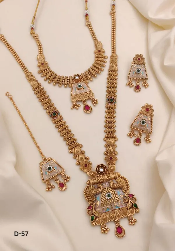 Gold_Plated_Brass_Necklace_Set_Women_|_Premium_Designer_High_Gold_Combo_Set