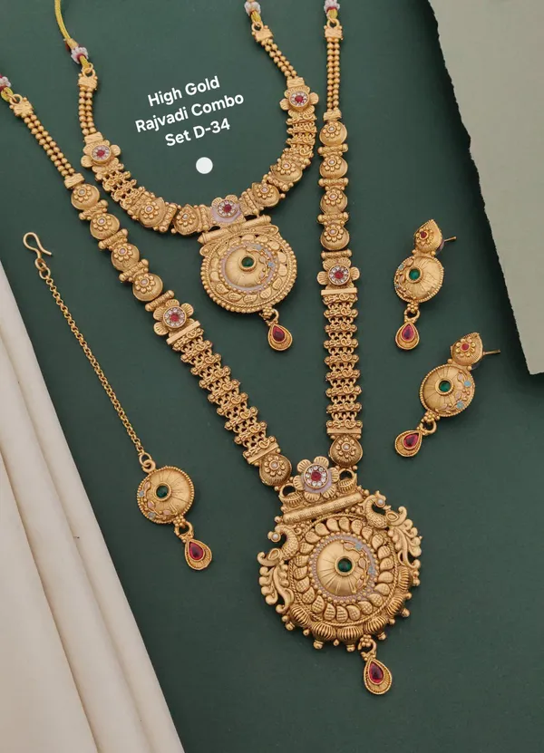 Gold_Plated_Necklace_For_Women_|_Premium_Designer_Necklace_Set_Combo