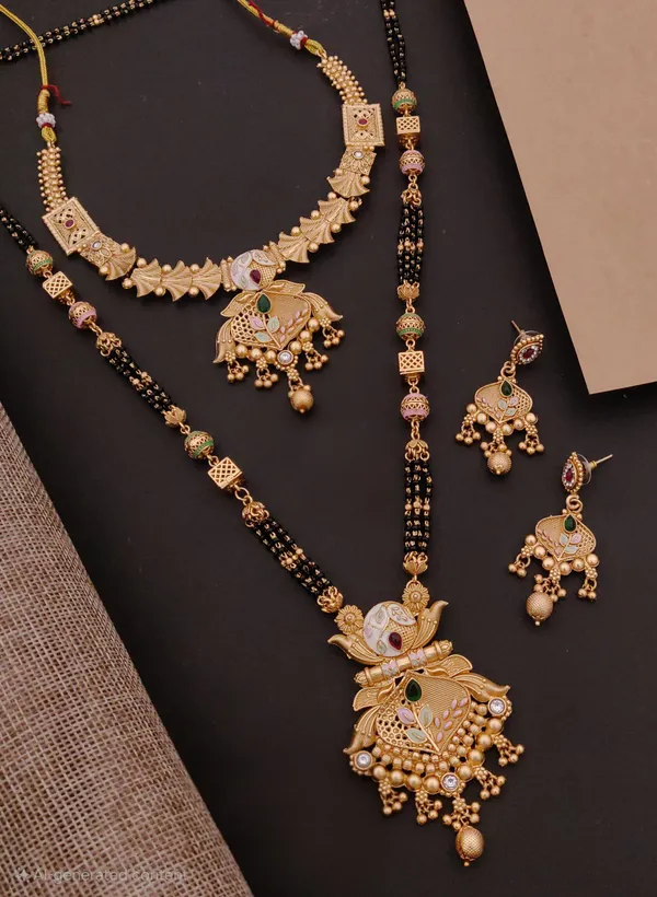 Gold_Plated_Mangalsutra_Combo_Set_|_Premium_Quality