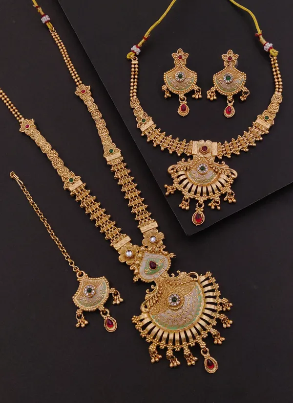 Gold_Plated_Necklace_Combo_Set_Women_|_Premium_Quality