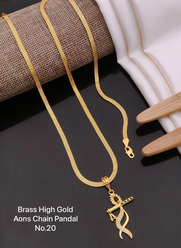 High_Gold_Plated_Premium_Chain_Pendal