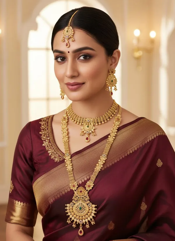 High_Gold_Plated_Necklace_Combo_Set_|_Premium_Quality