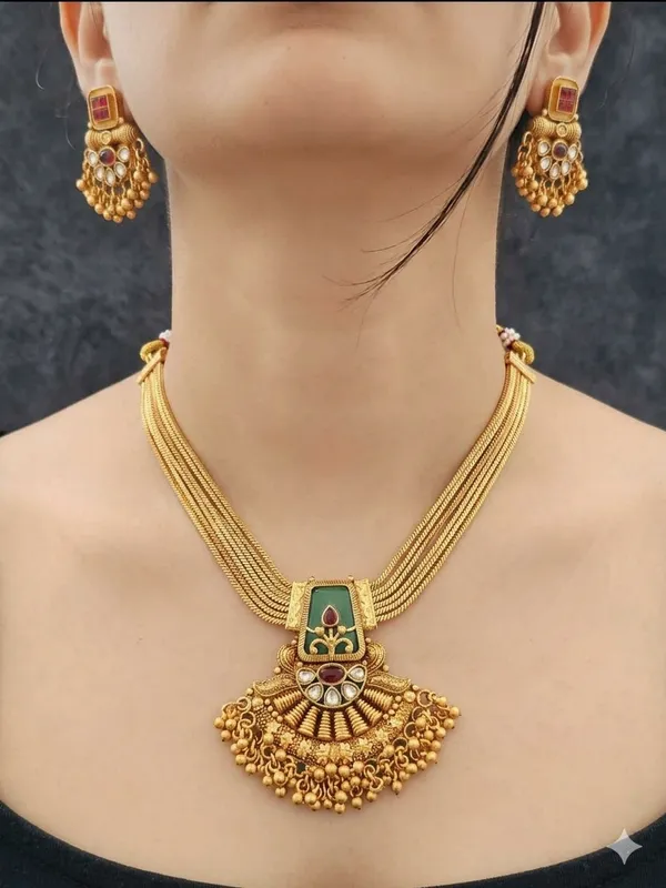 High_Gold_Plated_Premium_Quality_Necklace_Set