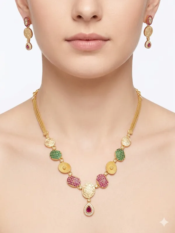 JK_American_Diamond_Necklace_Premium_Quality