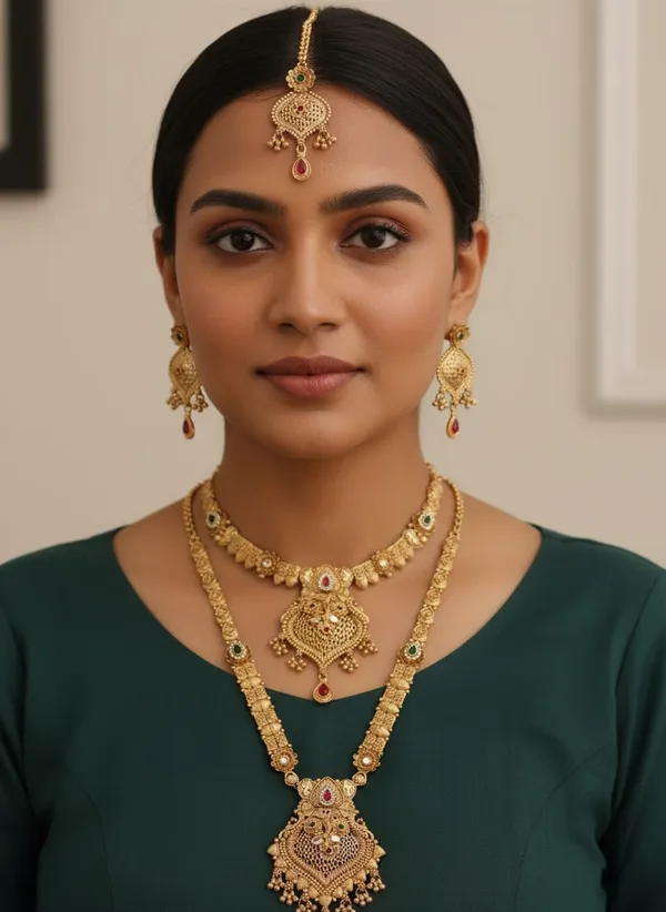 Gold_Plated_Necklace_For_Women_|_Premium_Designer_Necklace_Set_Combo