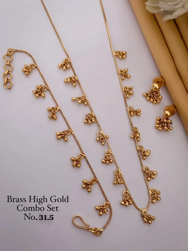 Gold_Plated_Pendant_Set_+_Bracelet_Combo_Set