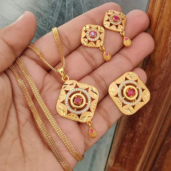 Gold_Plated_Pendal_Set_+_Ring_|_Premium_Designer_Forming_Pendal_Set