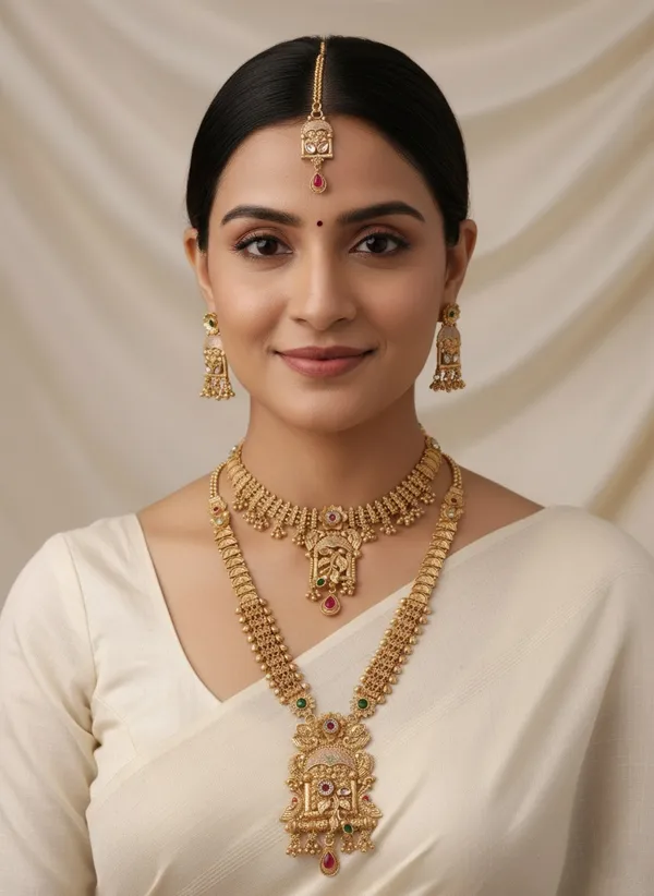 Gold_Plated_Necklace_Combo_Set_Women_|_Premium_Quality