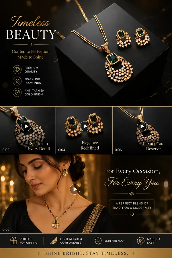 A.D_Dimond_Premium_Quality_Pendal_Set_
