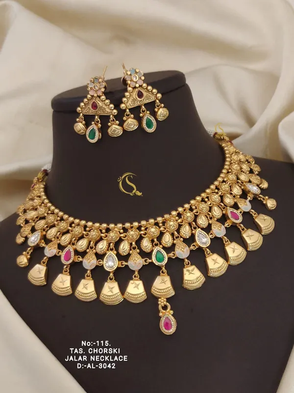 High_Gold_Plated_Necklace|_Premium_Designer_Set