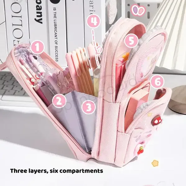 Pink_Canvas_6_Layer_With_3_Compartment_Cute_Aesthetic_Pencil_Case_For_Girls_(21_Cm)