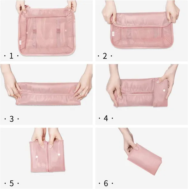 Pnk_Polyester_Lightweight_Travel_Luggage_Packing_Cubes_(7Pcs)