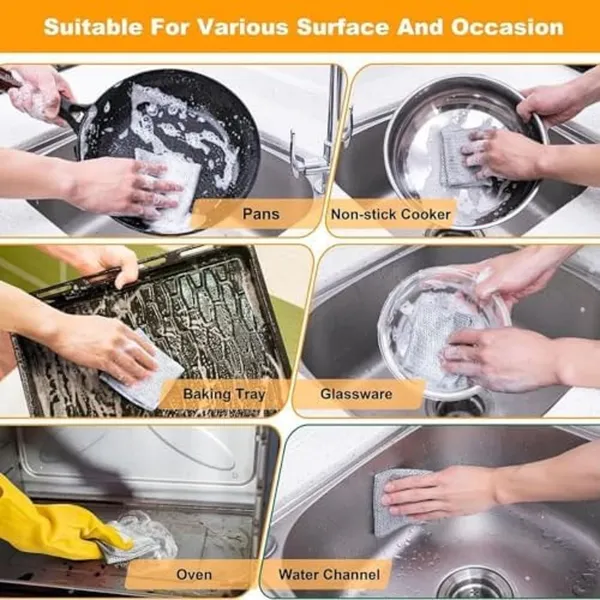 Grey_Non_Scratch_Steel_Scrubber_For_Utensils_Cleaning_(Pack_Of_10)_(7.8_X_7.8_In)