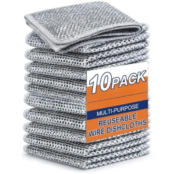 Grey_Non_Scratch_Steel_Scrubber_For_Utensils_Cleaning_(Pack_Of_10)_(7.8_X_7.8_In)