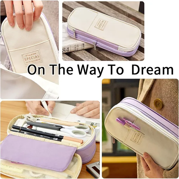 Purple_Canvas_Big_Capacity_Pencil_Pen_Case_(8.66_In)