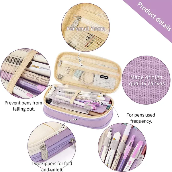 Purple_Canvas_Big_Capacity_Pencil_Pen_Case_(8.66_In)