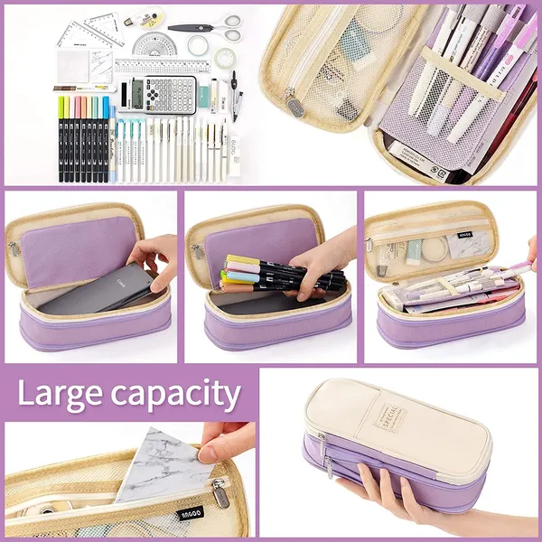 Purple_Canvas_Big_Capacity_Pencil_Pen_Case_(8.66_In)