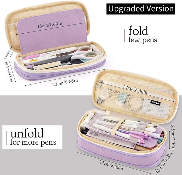Purple_Canvas_Big_Capacity_Pencil_Pen_Case_(8.66_In)