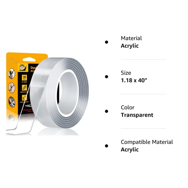 White_Heavy_Duty_Multipurpose_Double_Sided_Tape_(1.18_X_40_Inch)