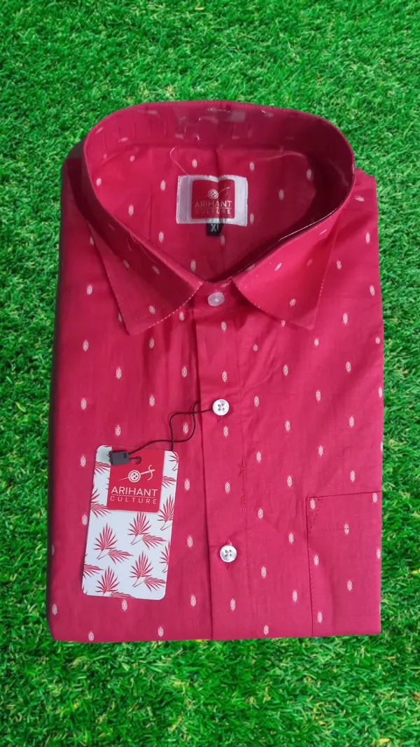 Pink_Cotton_Shirt_For_Men