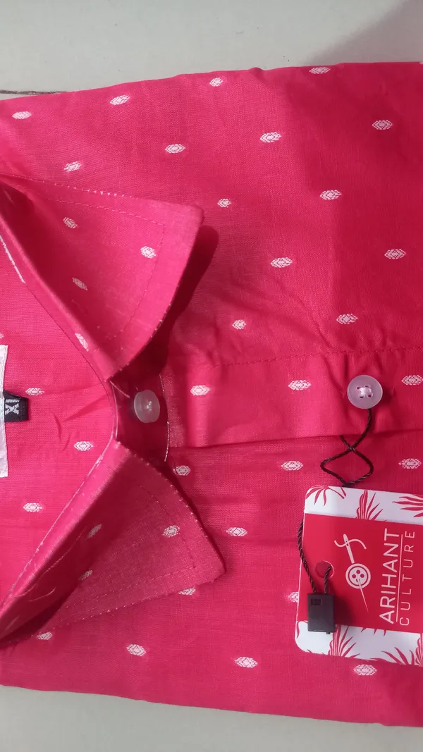 Pink_Cotton_Shirt_For_Men
