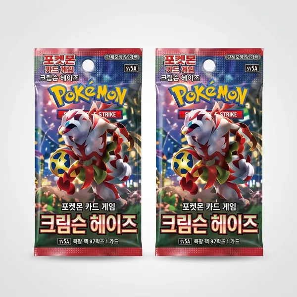 Pokemon_Real_Card_Sv5a_Booster_Pack_Korean_Crimson_Haze