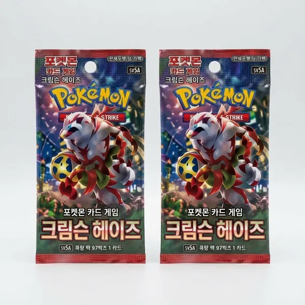 Pokemon_Real_Card_Sv5a_Booster_Pack_Korean_Crimson_Haze