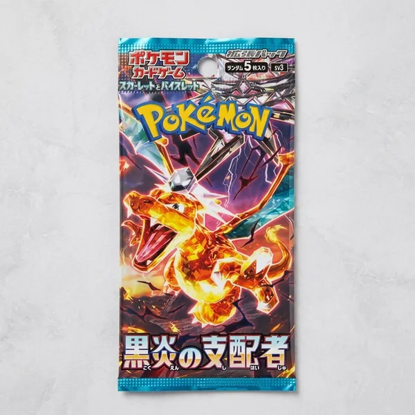 Pokemon_Sv3_Japanese_Pack_Ruler_Of_Black_Flame_Booster_Pack_Tcg_Card_Game