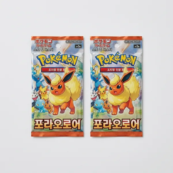 Pokemon_Tcg_Real_Cards_Booster_G_Sv2a_136_165_R_Korean_Version