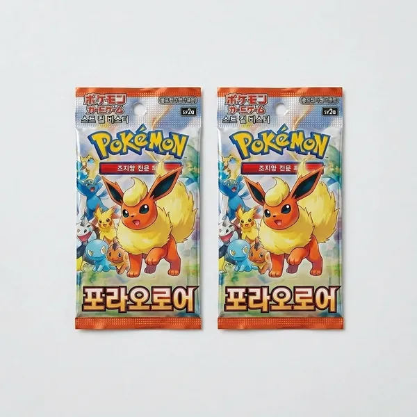 Pokemon_Tcg_Real_Cards_Booster_G_Sv2a_136_165_R_Korean_Version