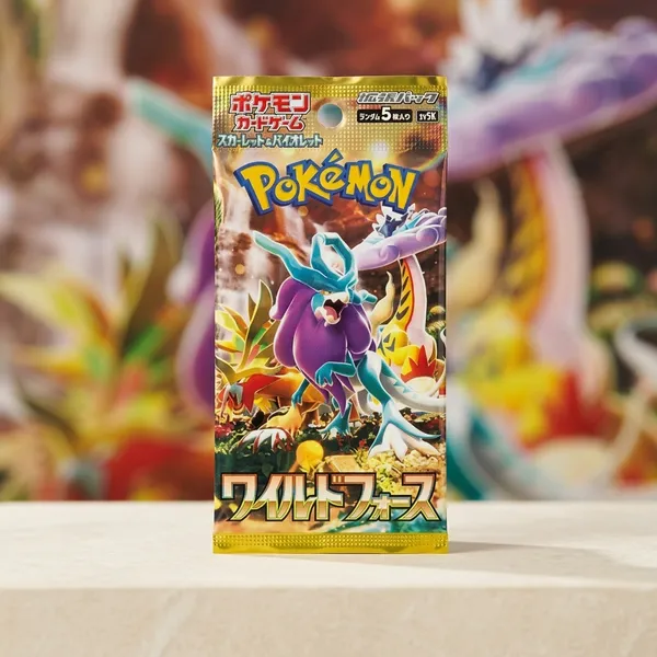 Pokemon_Sv5k_Card_Game_Wild_Force_Booster_Japanese_Ver