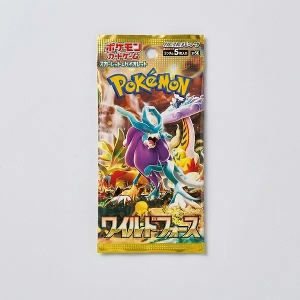Pokemon_Sv5k_Card_Game_Wild_Force_Booster_Japanese_Ver