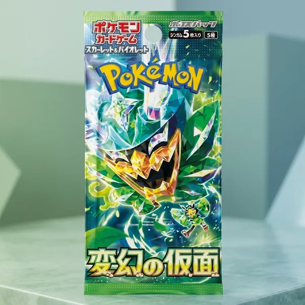 Pokemon_Card_Scarlet_Violet_Booster_Pack_Mask_Of_Change_Sv6_Japan_Japanese_Ver