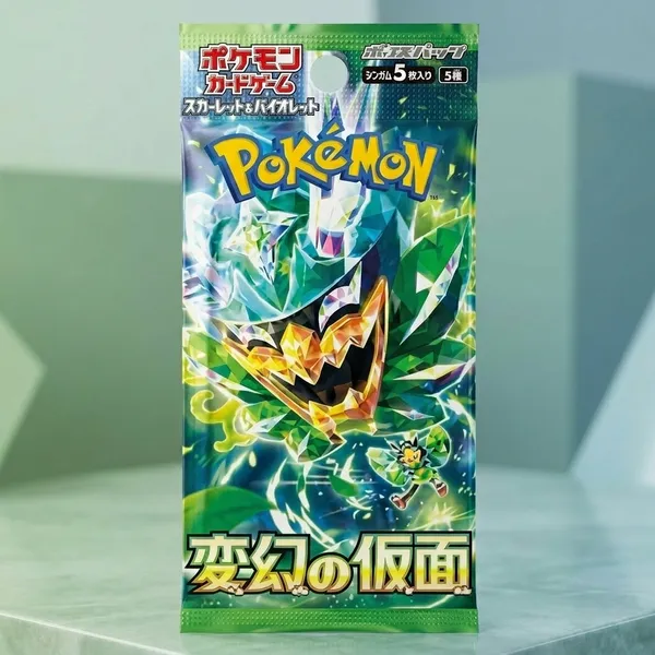 Pokemon_Card_Scarlet_Violet_Booster_Pack_Mask_Of_Change_Sv6_Japan_Japanese_Ver