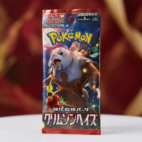 Pokemon_Sv5a_Card_Game_Crimson_Mist_Booster_Japanese_Ver_Red