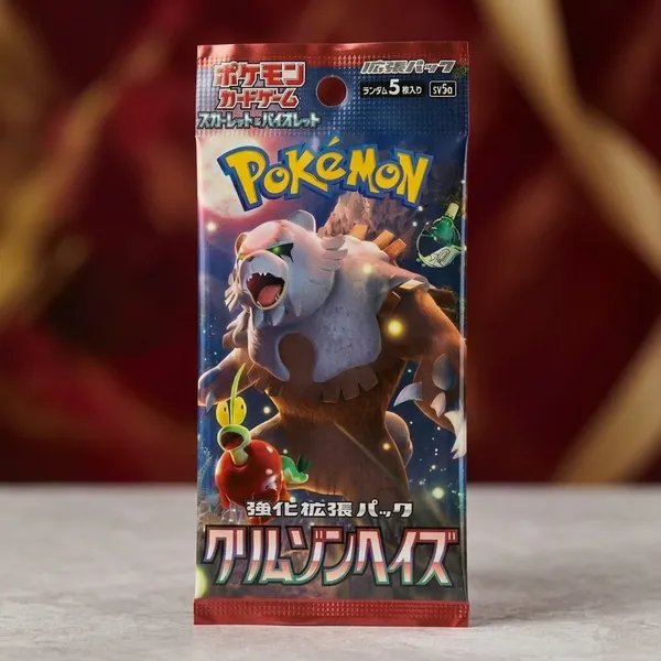 Pokemon_Sv5a_Card_Game_Crimson_Mist_Booster_Japanese_Ver_Red
