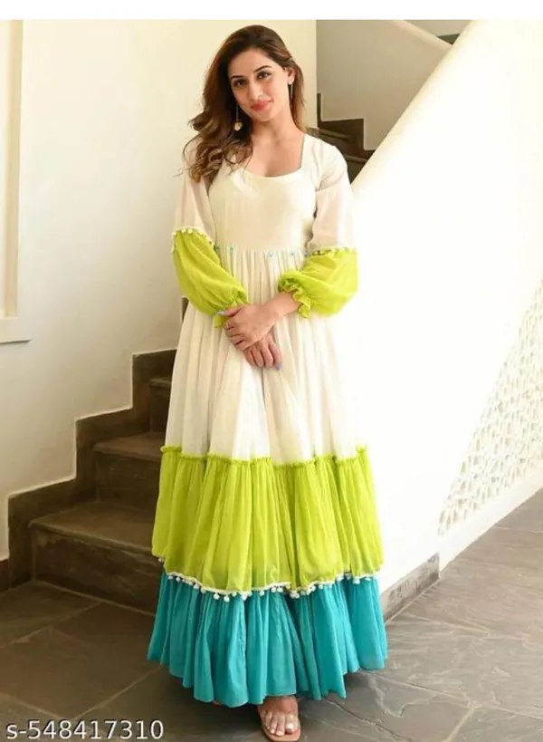 Multicolor_Premium_Cotton_Long_Dress_For_Women