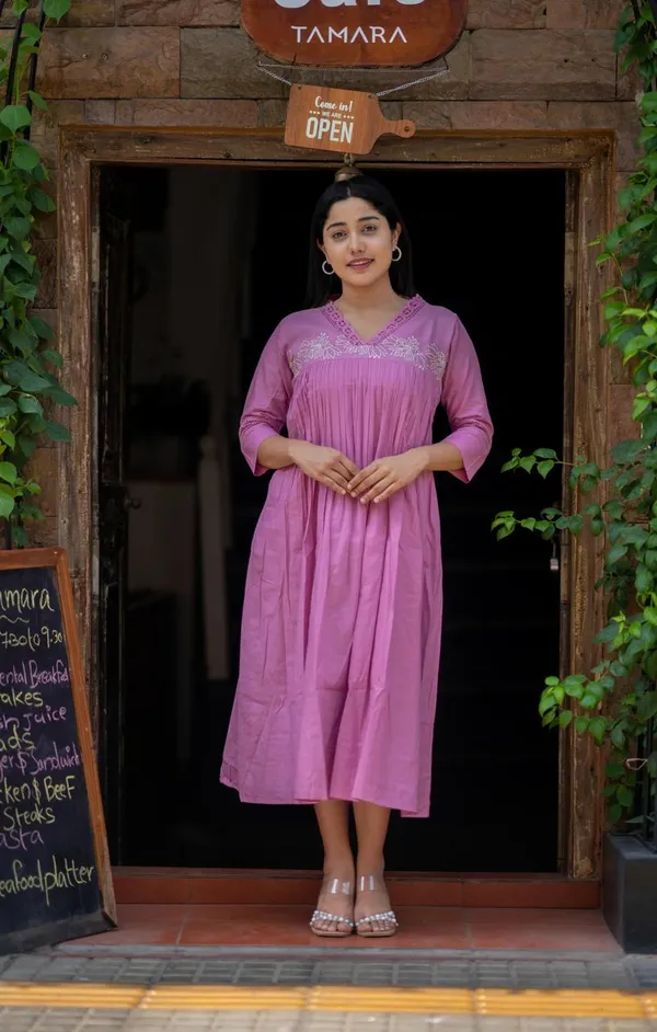 Libas_India_Onion_Pink_mul_cotton_A-line_kurti_dress