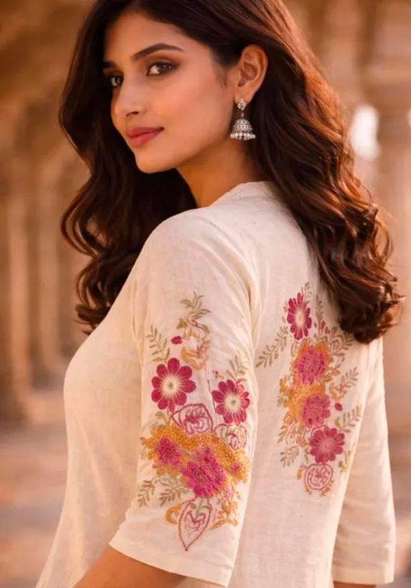 Off_White_Embroidered_Cotton_Flex_Kurta_and_Pant_Set_From_pretty_Libas