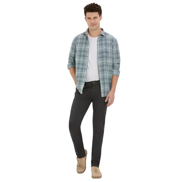 Olive_Casual_Cotton_Trousers_For_Men
