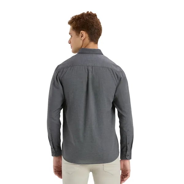 Grey_Casual_Full_Sleeves_Cotton_Shirt_For_Men