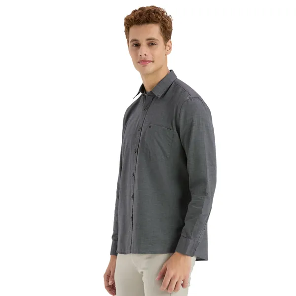 Grey_Casual_Full_Sleeves_Cotton_Shirt_For_Men