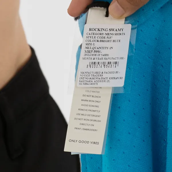 Bright_Blue_Casual_Full_Sleeves_Cotton_Shirt_For_Men