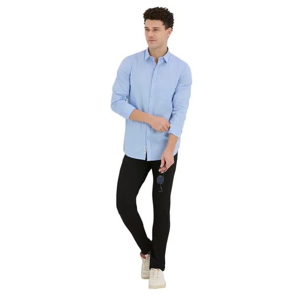 Serenity_Blue_Casual_Full_Sleeves_Cotton_Shirt_For_Men