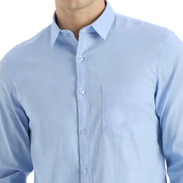 Serenity_Blue_Casual_Full_Sleeves_Cotton_Shirt_For_Men